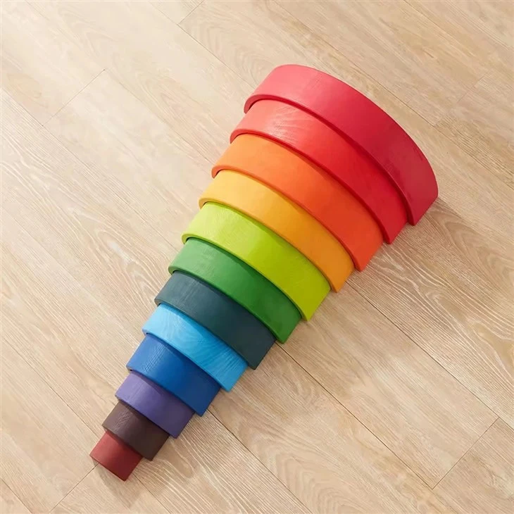 Wooden Stacking Rainbow Toy best